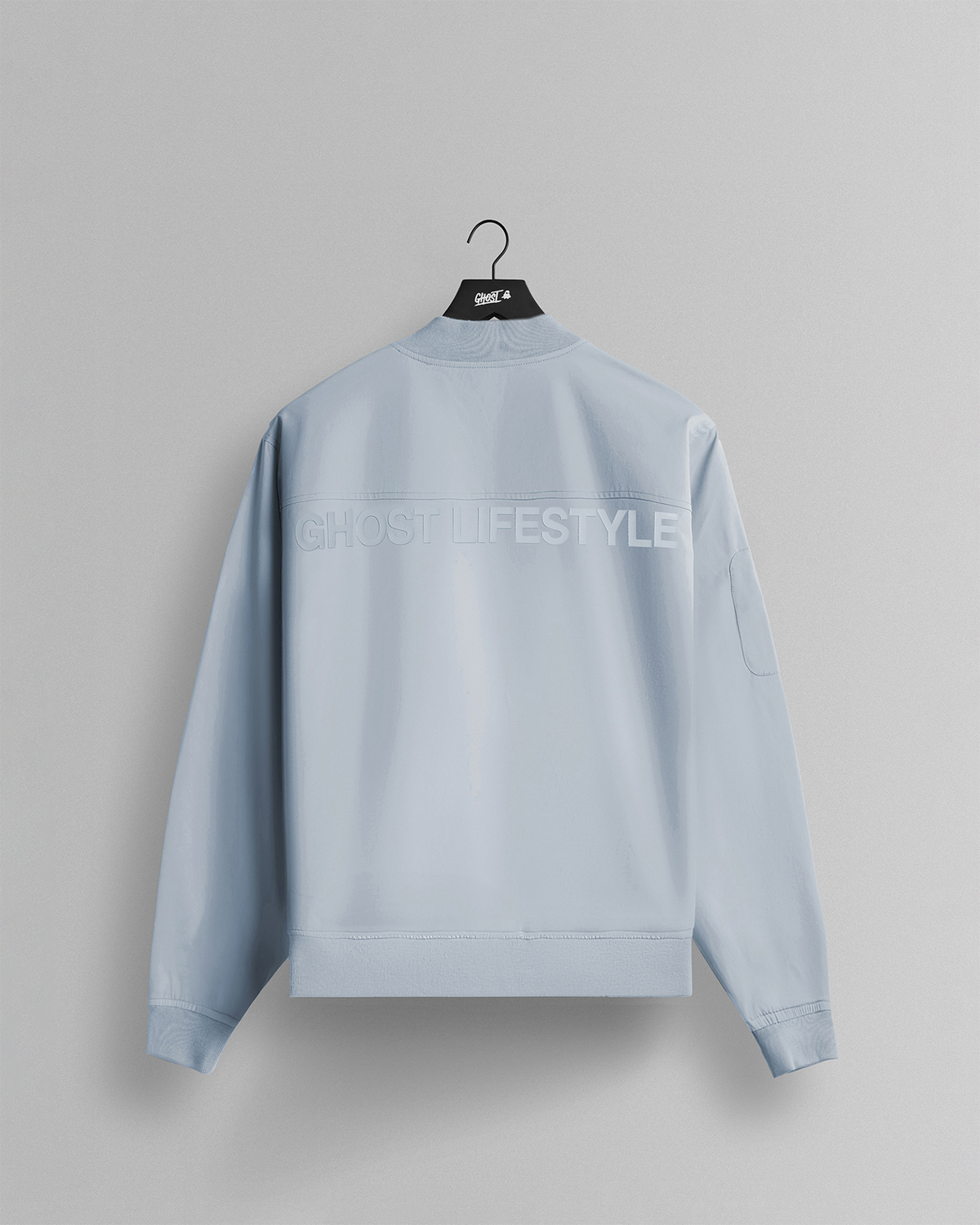 GHOST® HERITAGE ZIP-UP JACKET | ICE BLUE