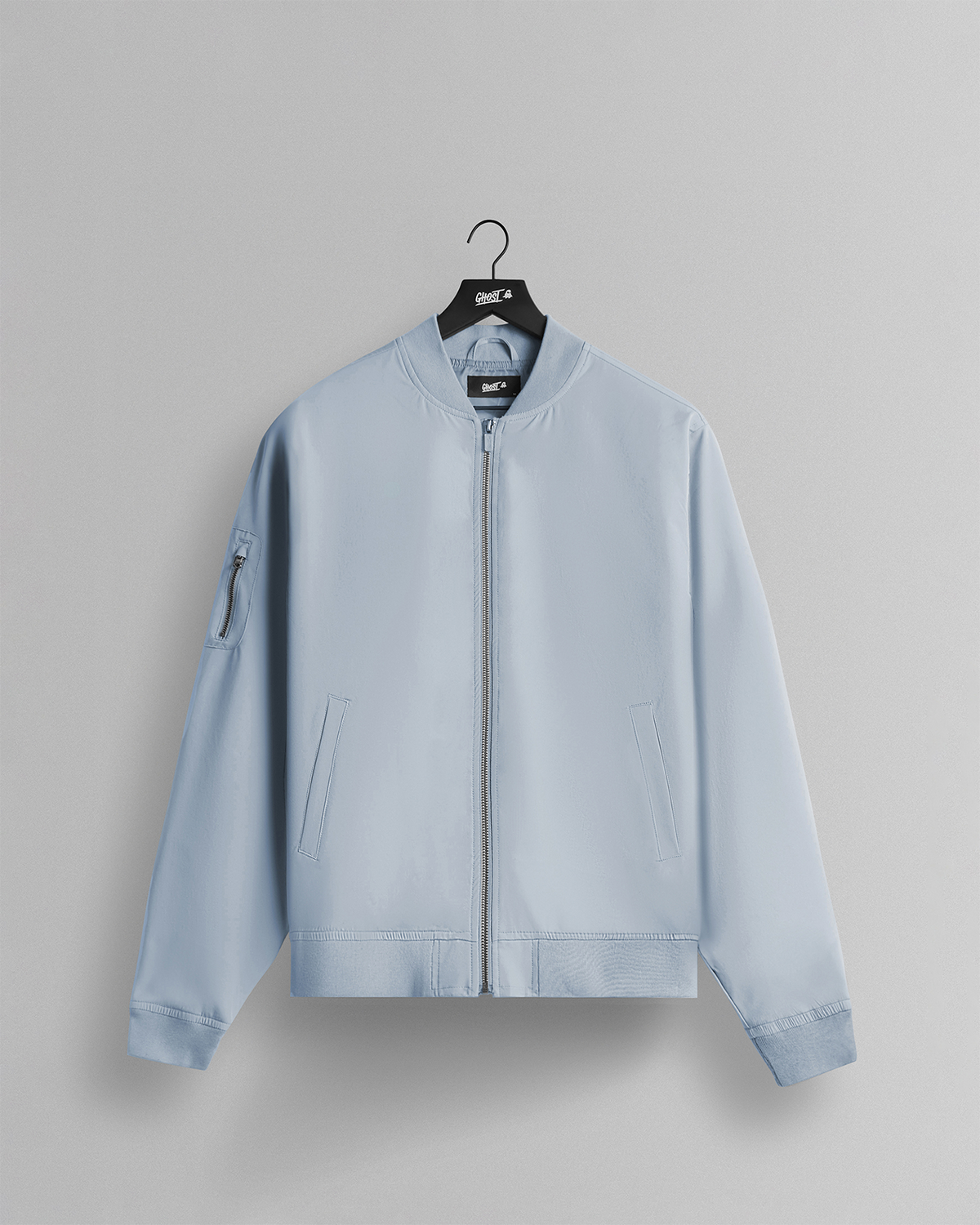 GHOST® HERITAGE ZIP-UP JACKET | ICE BLUE