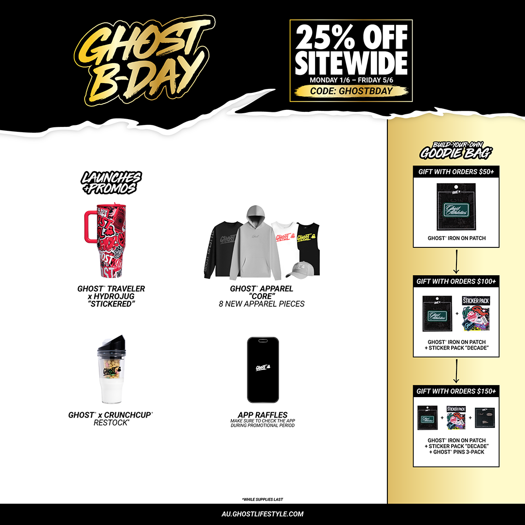 GHOST® 10TH BIRTHDAY