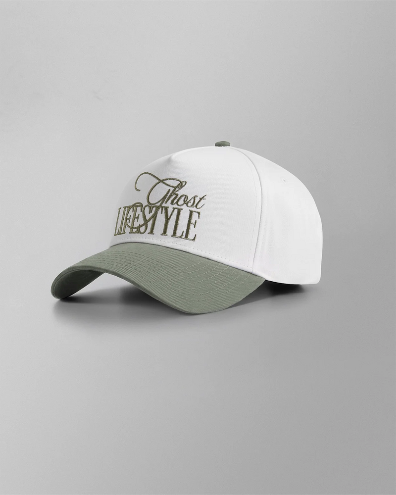 GHOST® COASTLINE BASEBALL HAT | NATURAL/PALM view 1