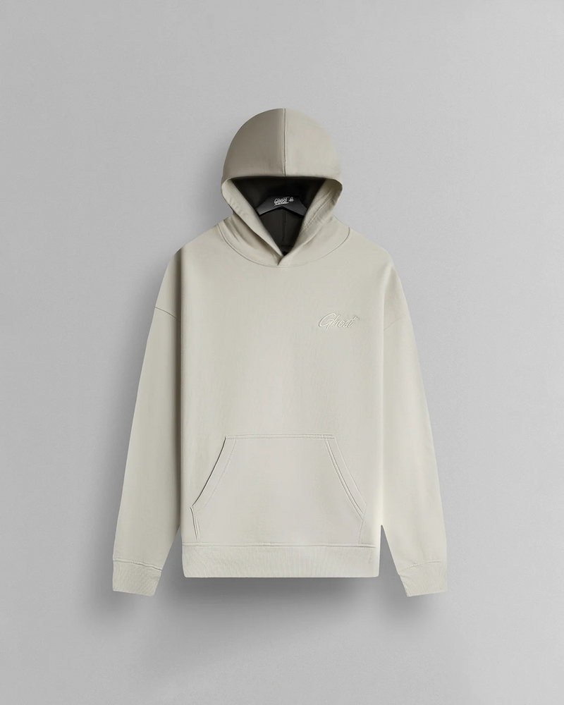 GHOST® CORE OVERSIZED HOODIE | CEMENT