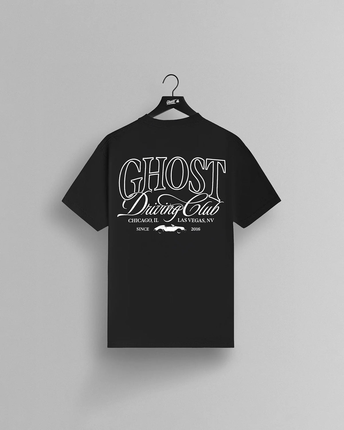 GHOST® DRIVING CLUB TEE | BLACK