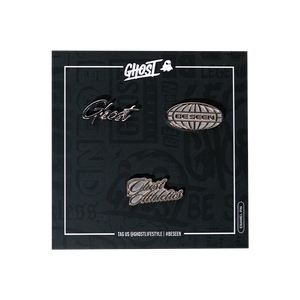 GHOST® PINS 3-PACK | SILVER
