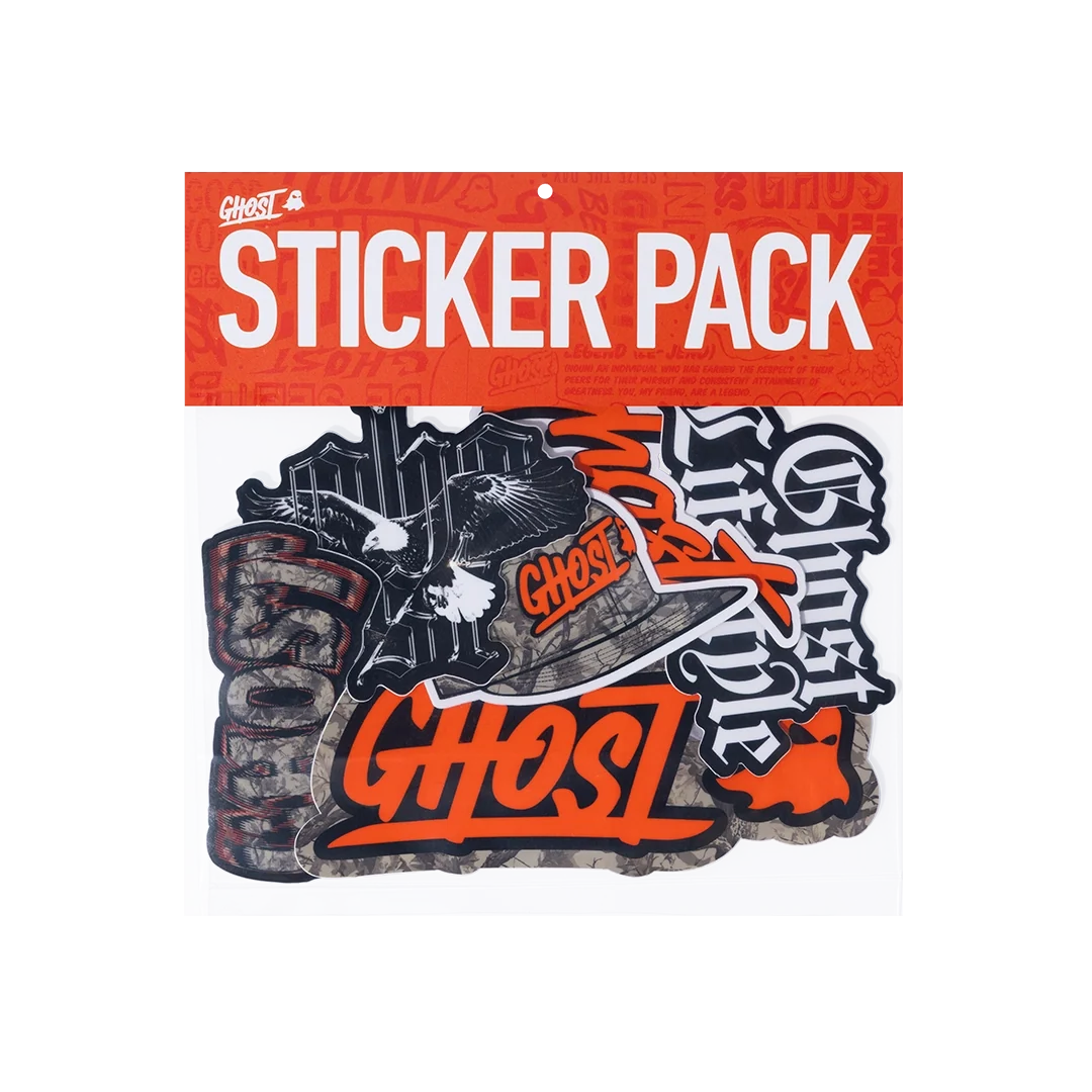 GHOST® STICKER PACK | WOODLAND