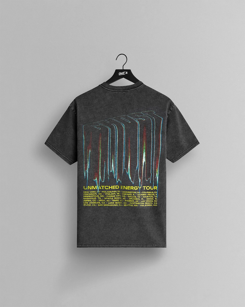 GHOST® UNMATCHED ENERGY TEE | FADED BLACK V2