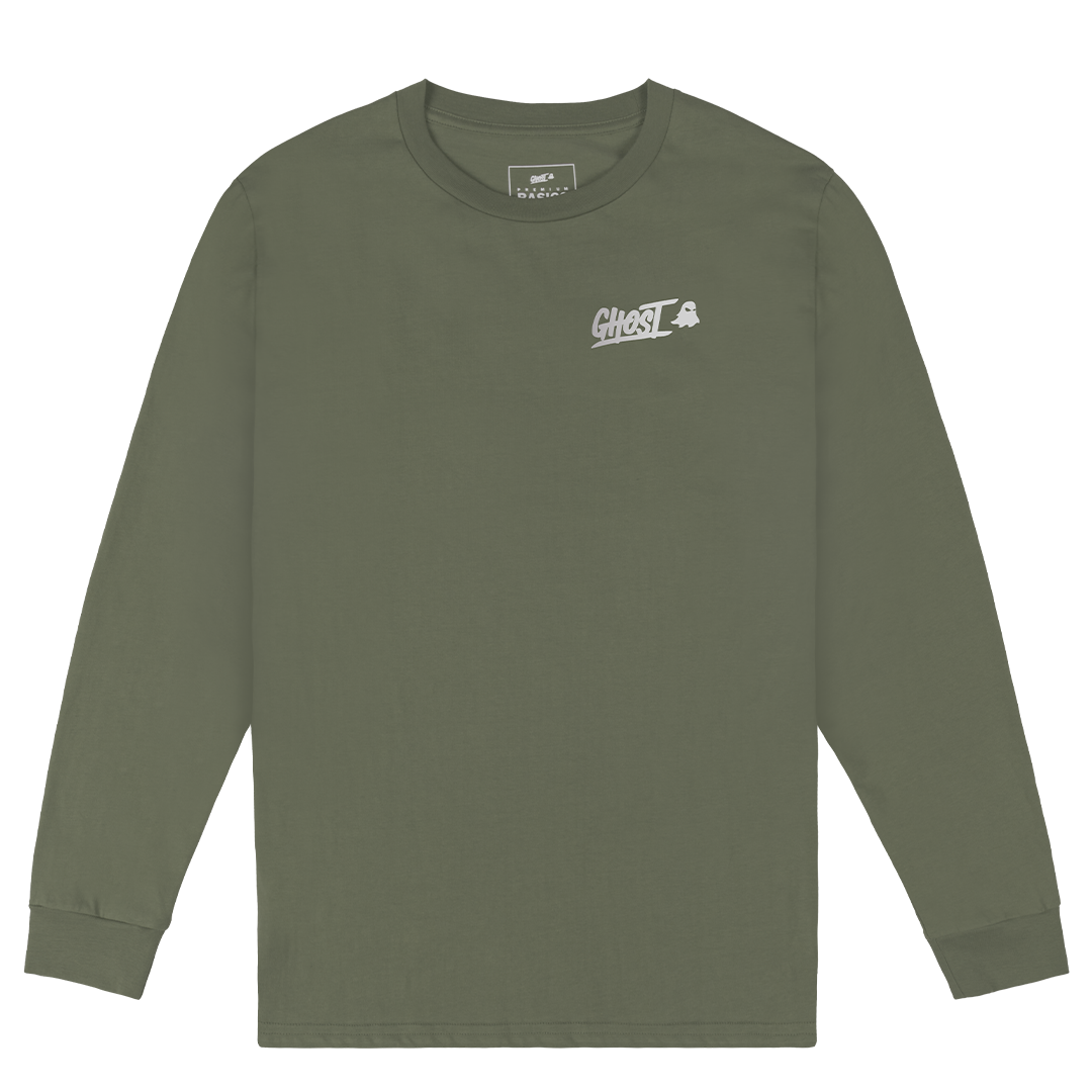 GHOST® REFLECTIVE LONG SLEEVE | OLIVE